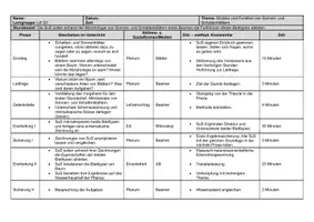 Vorschau - Stundenentwürfe - Stundenplanung Sonnen- und Schattenblätter inkl. Arbeitsmaterial Sek. I & II - Seite 3