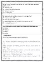 anteprima - Esercizi - Somma dei valori divisa per il numero di dati per calcolare la media - Pagina 3