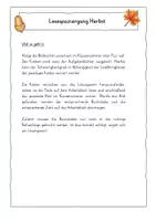 Vorschau - Arbeitsblätter - Lesespaziergang Herbst für Klasse 2/3 - Seite 2