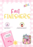 Vista previa - Otros - Actividades para fast finishers - Portada