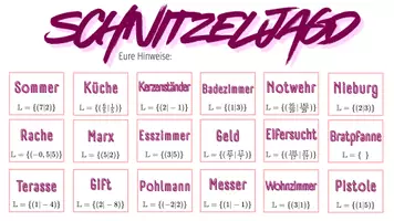 Vorschau - Arbeitsblätter - Schnitzeljagd zu Linearen Gleichungssystemen - Seite 2