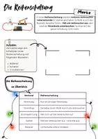 Vorschau - Arbeitsblätter - Reihen- & Parallelschaltung - Stromkreis - Elektronik - Seite 1
