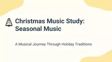 anteprima - Presentazioni / Lavagne - Christmas Music Study - Pagina 1