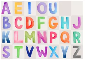 Vorschau - Stationenlernen - Buchstabenkarten Alphabet z.B. für Lernwörter, Magnettafel - Buchstaben ABC Rechtschreibung - Seite 2