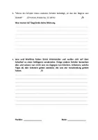Vorschau - Test - Test zum Thema "Gewalt" inkl. Lösungen - Deckblatt