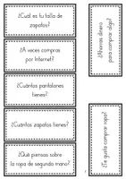 Vorschau - Stationenlernen - "La ropa" - Tarjetas de conversación zum Thema Kleidung - Seite 3