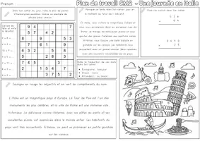 Aperçu - Outils du professeur - Journée spécial Italie remplacement cycle 3 - Page 2