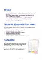 Voorbeeld - Dobbelspelletje - tellen per twee - thema herfst - Pagina 2