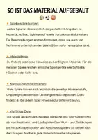 Vorschau - Anderer Materialtyp - 22 Sportspiele für Klasse 1 (Sport/Erwärmung/Spiele) - Seite 1