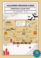Vorschau - Spiele - Halloween Speaking Cards_Conditional Clause 2 - Deckblatt