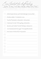 Vorschau - Arbeitsblätter - Erzieher Prüfung Checkliste - Deckblatt