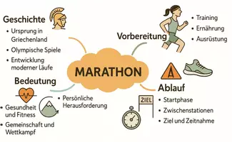 Vorschau - Arbeitsblätter - Arbeitsblätter zum Thema "Marathon" + Lösung & MP3 + Mindmap + Infografik - Seite 2