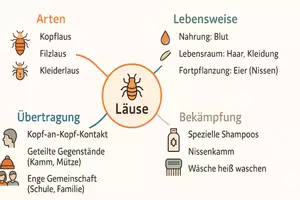 Vorschau - Arbeitsblätter - Arbeitsblatt "Läuse" + Onlineübung & MP3 + Mindmap + Infografik - Seite 3