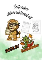 Vorschau - Anderer Materialtyp - "Der Zeitraub-Löwe" Kurze Unterrichtseinheit - Deckblatt