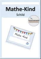 Vorschau - Poster - Mathekindschild - Deckblatt