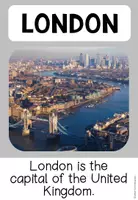 Vorschau - Poster - London Sights – Sehenswürdigkeiten und Fakten auf Englisch | Fact Posters und Bildkarten 6.–7. Klasse - Seite 1