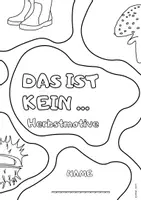 Vorschau - Arbeitsblätter - KUNST: Weitermalbilder Herbst, Das ist kein... - Seite 2