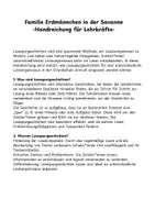 Vorschau - Arbeitsblätter - Lesespurgeschichte: Familie Erdmännchen in der Savanne - Seite 3