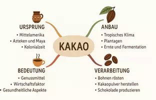 Vorschau - Arbeitsblätter - Arbeitsblatt "Kakao" + Onlineübung & MP3 + Mindmap + Infografik - Seite 2