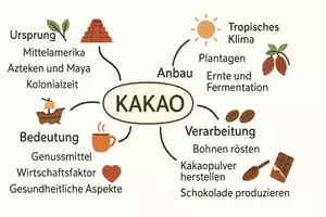 Vorschau - Arbeitsblätter - Arbeitsblatt "Kakao" + Onlineübung & MP3 + Mindmap + Infografik - Seite 3