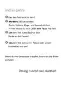 Vorschau - Arbeitsblätter - Lautleseheft Winter. Das (laute) Vorlesen üben! - Seite 2