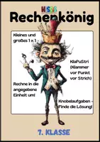 Vorschau - Arbeitsblätter - Rechenkönig – Kopfrechnen für deine Klasse! - Deckblatt