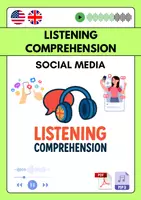 Vorschau - Arbeitsblätter - Listening Comprehension Englisch Sek I – Social Media & Smartphones (inkl. MP3) - Deckblatt