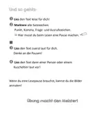 Vorschau - Stundenentwürfe - Lautleseheft Frühling. Das (laute) Vorlesen üben! - Seite 2