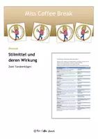 Vorschau - Arbeitsblätter - Stilmittel / Rhetorische Mittel und deren Wirkung - Tandembögen - Deckblatt