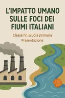 anteprima - Presentazioni / Lavagne - L'Impatto umano sulle foci dei fiumi italiani - Pagina di copertina