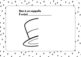 Vorschau - Mal- und Bastelvorlagen - Non è un fiore, è un(a)... - Vorlage für das Erlernen der Verneinung und Satzstruktur sowie Vokabeln - Seite 3