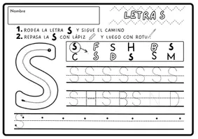 Vista previa - Hojas de trabajo - LETRAS S-T-V-W-X - página 3