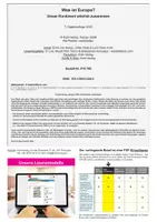 Vorschau - Arbeitsblätter - Was ist Europa Unser Kontinent wächst zusammen | Europäische Union, Länder, Geografie, EU, Euro | Erdkunde Sachunterricht Grundschule Sekundarstufe Klasse 4-6 Lösungen - Seite 1