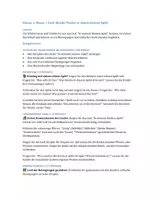 Vorschau - Stundenentwürfe - Stundenverlaufsplanung In einem kleinen Apfel - Deckblatt