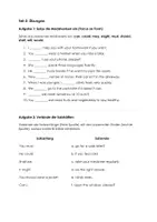 Vorschau - Arbeitsblätter - Modal Verbs (Modalverben) Erklärung und Übung - Seite 2