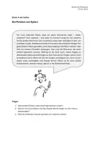 Vorschau - Arbeitsblätter - Glück in der Antike - Vier Positionen - Praktische Philosophie - Deckblatt