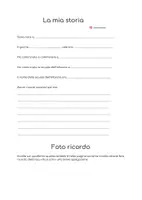 anteprima - Esercizi - Ricostruisco la mia storia e poi mi presento - Pagina 1