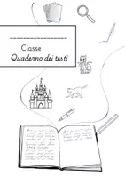 anteprima - Flashcard - Copertina quaderno dei testi - Pagina 1