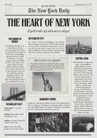 Vorschau - Arbeitsblätter - Unterrichtseinstieg New York Klasse 8 Englisch - Deckblatt