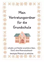 Vorschau - Mal- und Bastelvorlagen - Vertretung - Ideen - Vertretungsordner - Seite 1