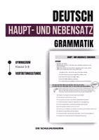 Vorschau - Arbeitsblätter - AB Haupt und Nebensatz - Deckblatt