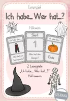 Vorschau - Spiele - Ich habe… Wer hat…? - Lesespiel - Halloween - Deckblatt