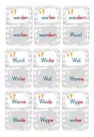 Vorschau - Arbeitsblätter - Ich habe, wer hat - Teil 12 - Buchstabe W - Seite 3