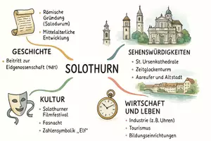 Vorschau - Arbeitsblätter - Arbeitsblätter zum Thema "Solothurn" + Lösung & MP3 + Mindmap + Infografik - Seite 2