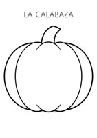 Vista previa - Manualidades / Dibujos para colorear - HALLOWEEN Plantilla para pintar y manualidades, cara de calabaza - página 1