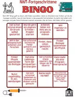 Vorschau - Spiele - NWT 2x Bingo - Naturwissenschaft und Technik (Einstieg und Kennenlernen) - Seite 1