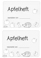 Vorschau - Arbeitsblätter - Denkaufgaben rund um den Apfel Knobelheft Zahlenraum 100 - Seite 1