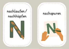 Vorschau - Stationenlernen - Buchstabenweg-Stationenschilder-Anfangsunterricht - Seite 2