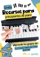 Vista previa - Juegos / Gamificación - Fichas Zorro y Ciervo – Grupos de teclas negras en el piano - Portada
