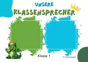 Vorschau - Anderer Materialtyp - Unsere Klassensprecher - Poster - Seite 1
